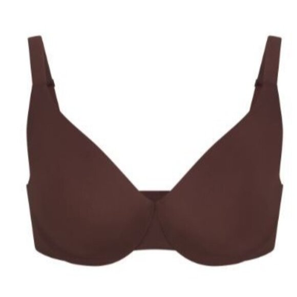 SKIMS Other - NWT SKIMS SMOOTHING INTIMATES FULL COVERAGE LIGHTLY LINED BRA COCOA 36D